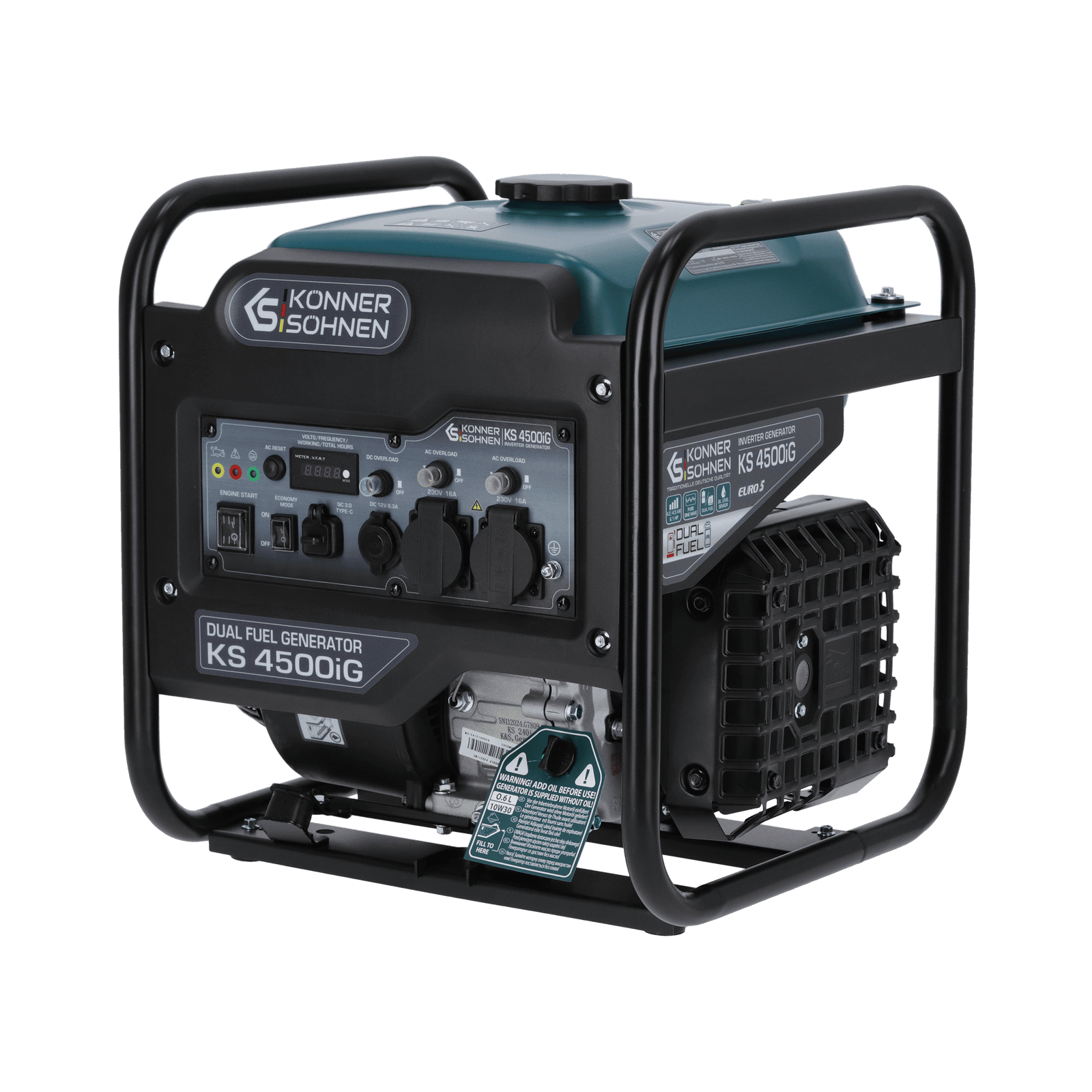 Двуфункционален инверторен генератор KS 4500iG