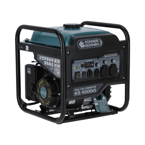 Dubbelt bränsle invertergenerator KS 4500iG
