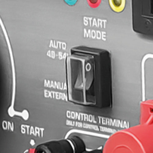 AUTO en EXTERNE CONTROLE-modi