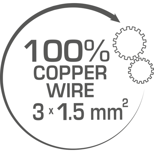 100% cobre