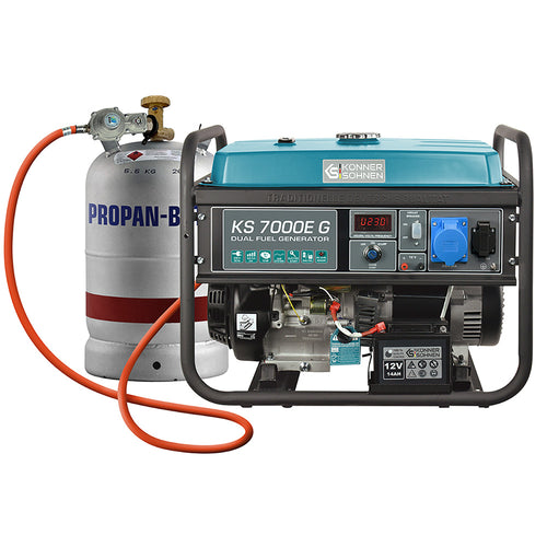 Generator pe GPL/Benzină „Könner & Söhnen” KS 7000E G