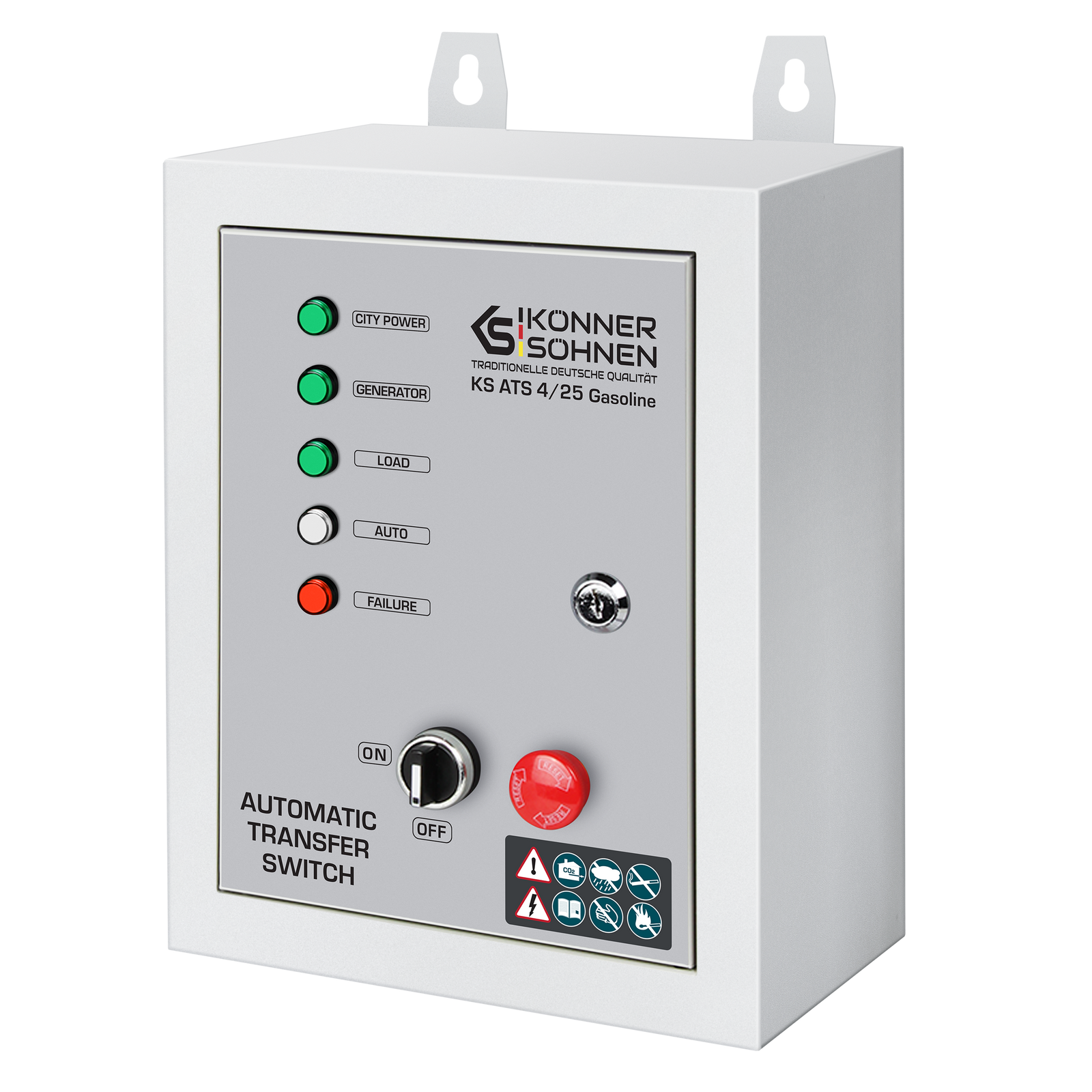 Interruptor de Transferencia Automática KS ATS 4/25 Gasolina