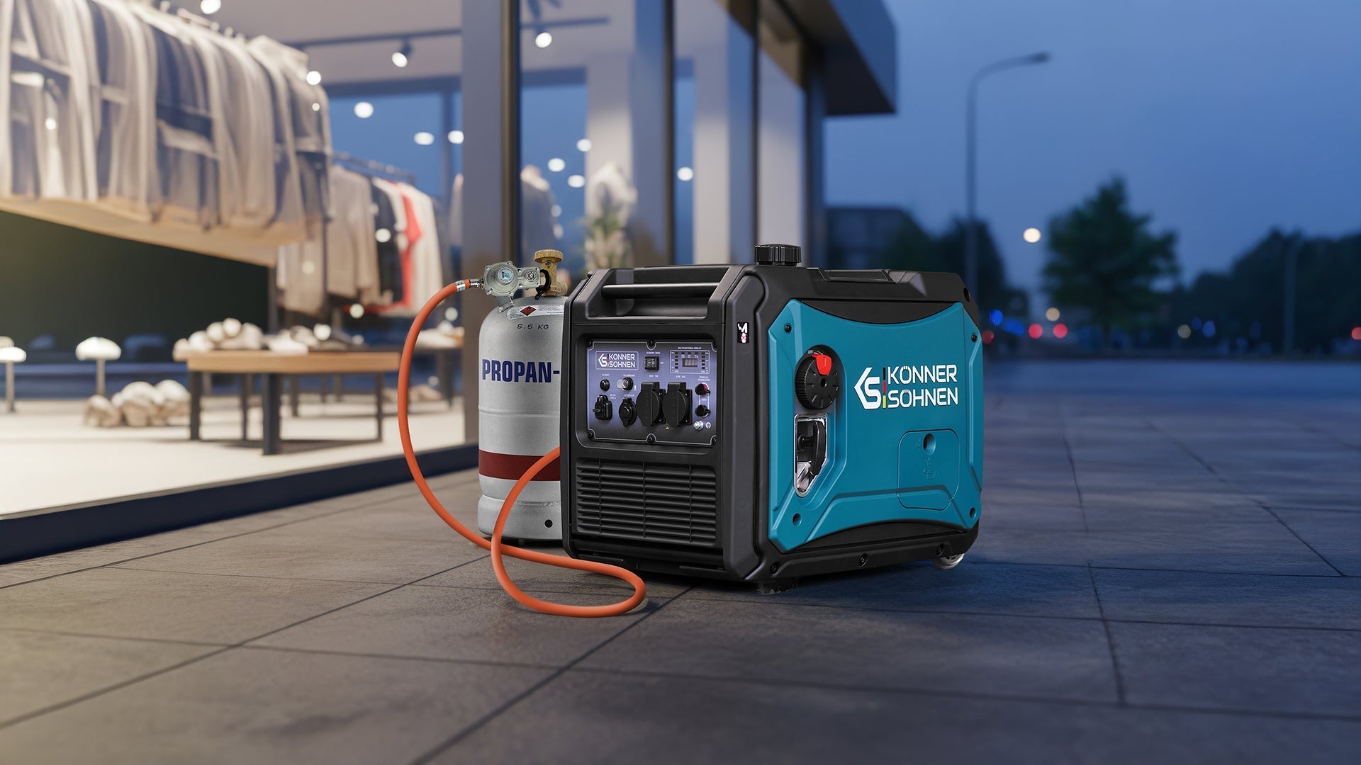 Könner & Söhnen KS 4000iEG S — versatile power working for you