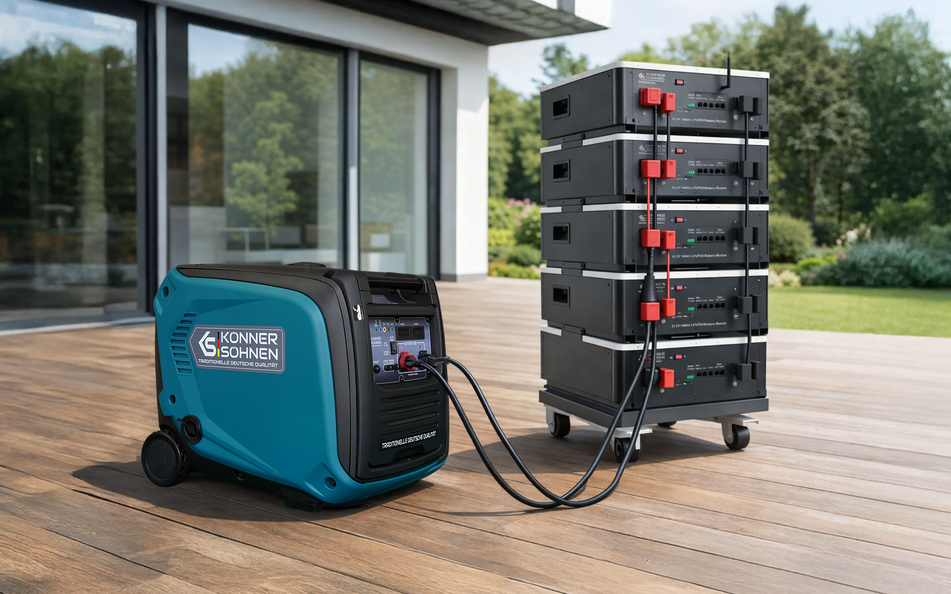 New 48V direct current generators from Könner & Söhnen – reliability,