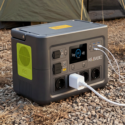 Capacitate energetică ridicată — 1024 Wh la o putere de 1200 W