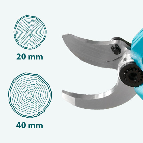 Due larghezze di apertura delle lame (20/40 mm)