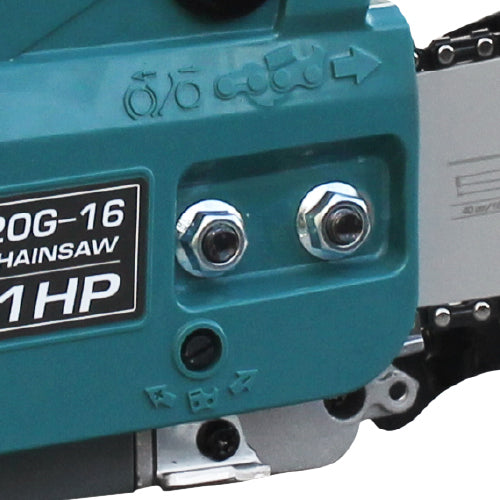 Seitliche Kettenspannung