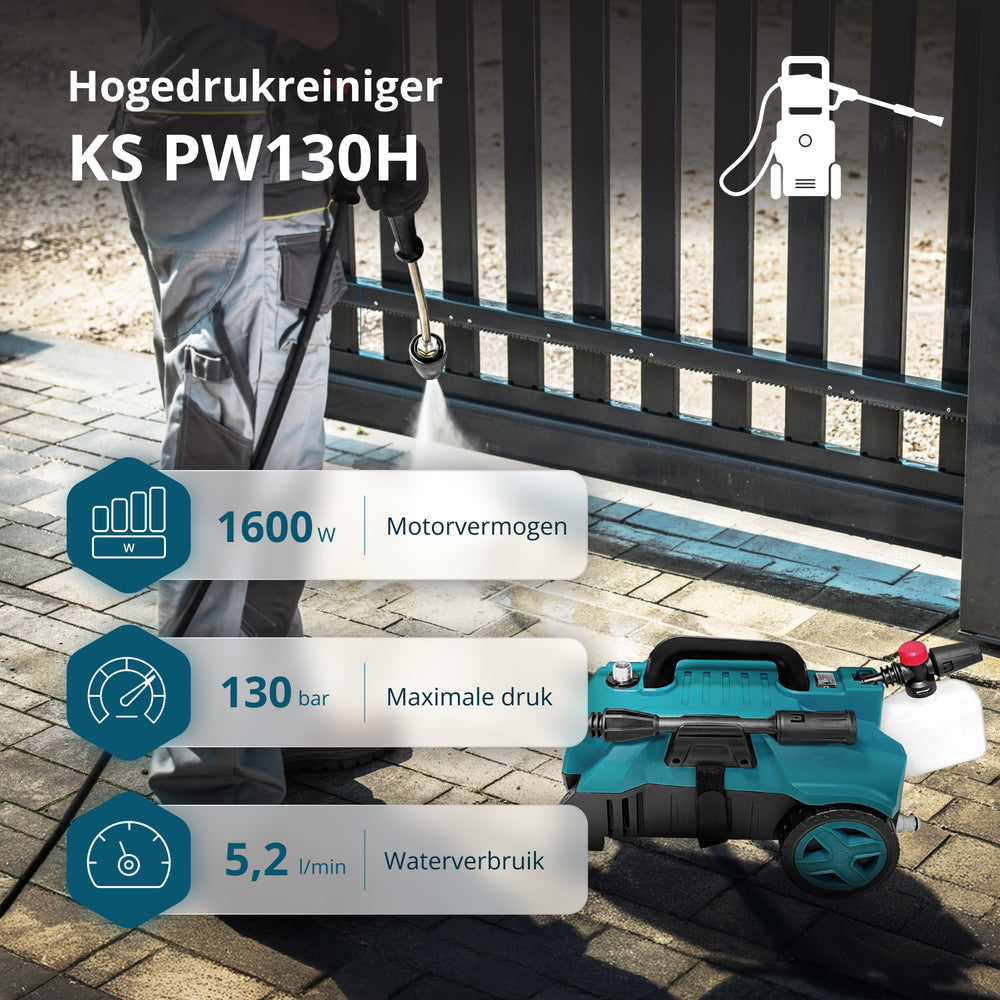 Hogedrukreiniger KS PW130H