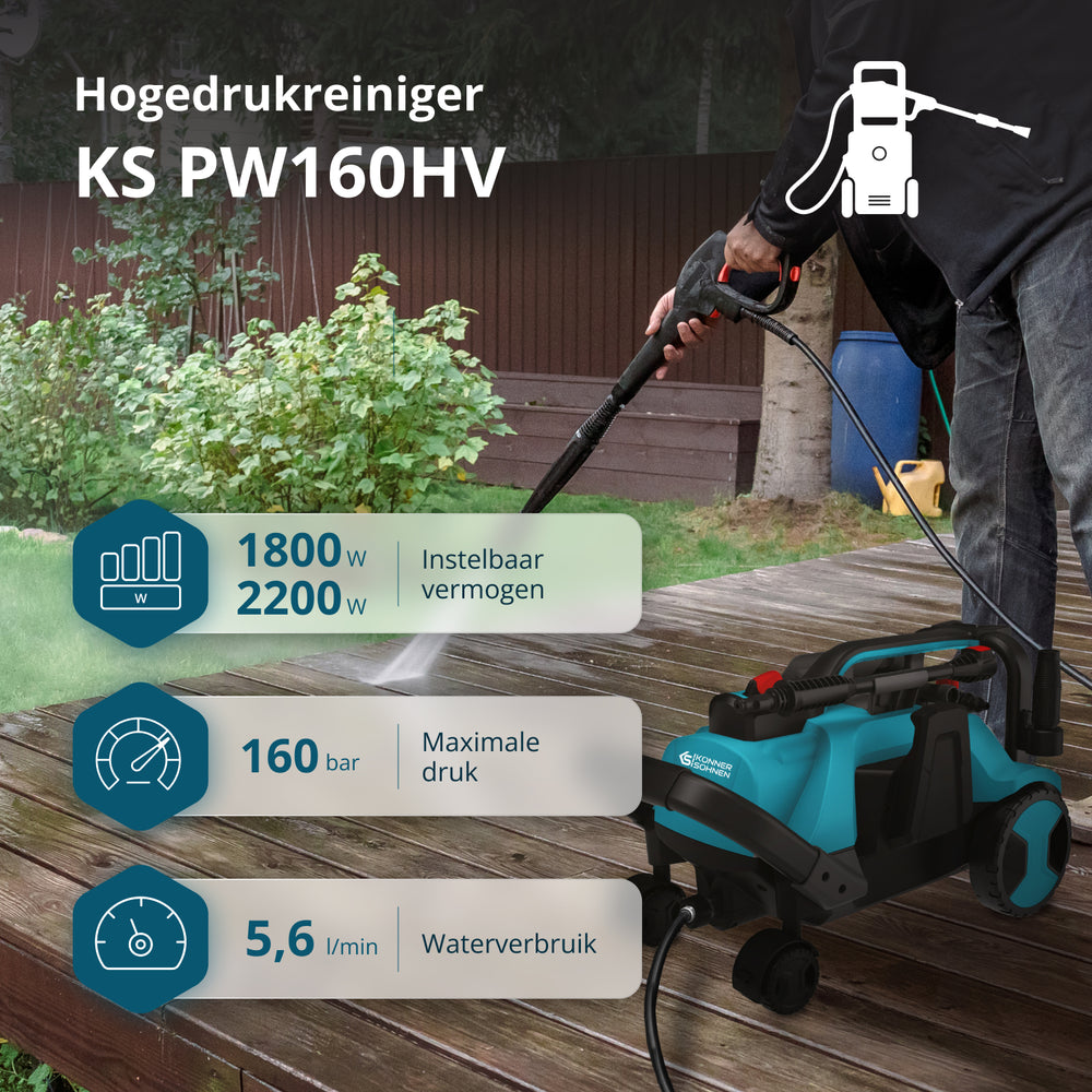 Hogedrukreiniger KS PW160HV