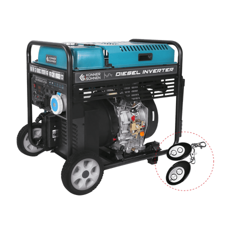 Dízel inverter generátor KS 9500iDЕ ATSR