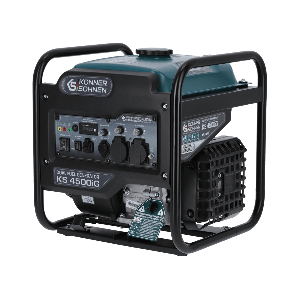 Διπλού Καυσίμου Inverter Γεννήτρια KS 4500iG