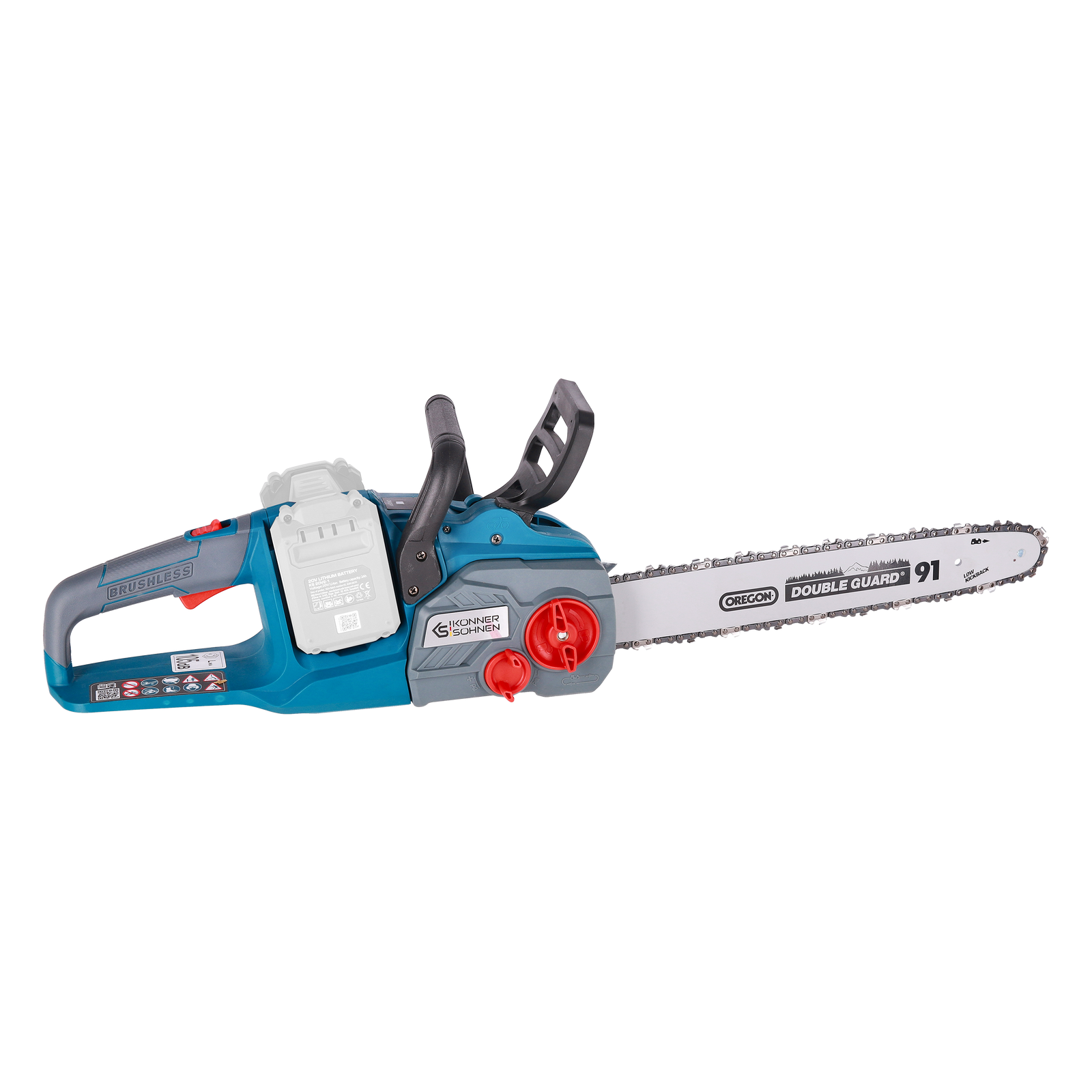 Акумуляторна бензопила KS CS40V-14