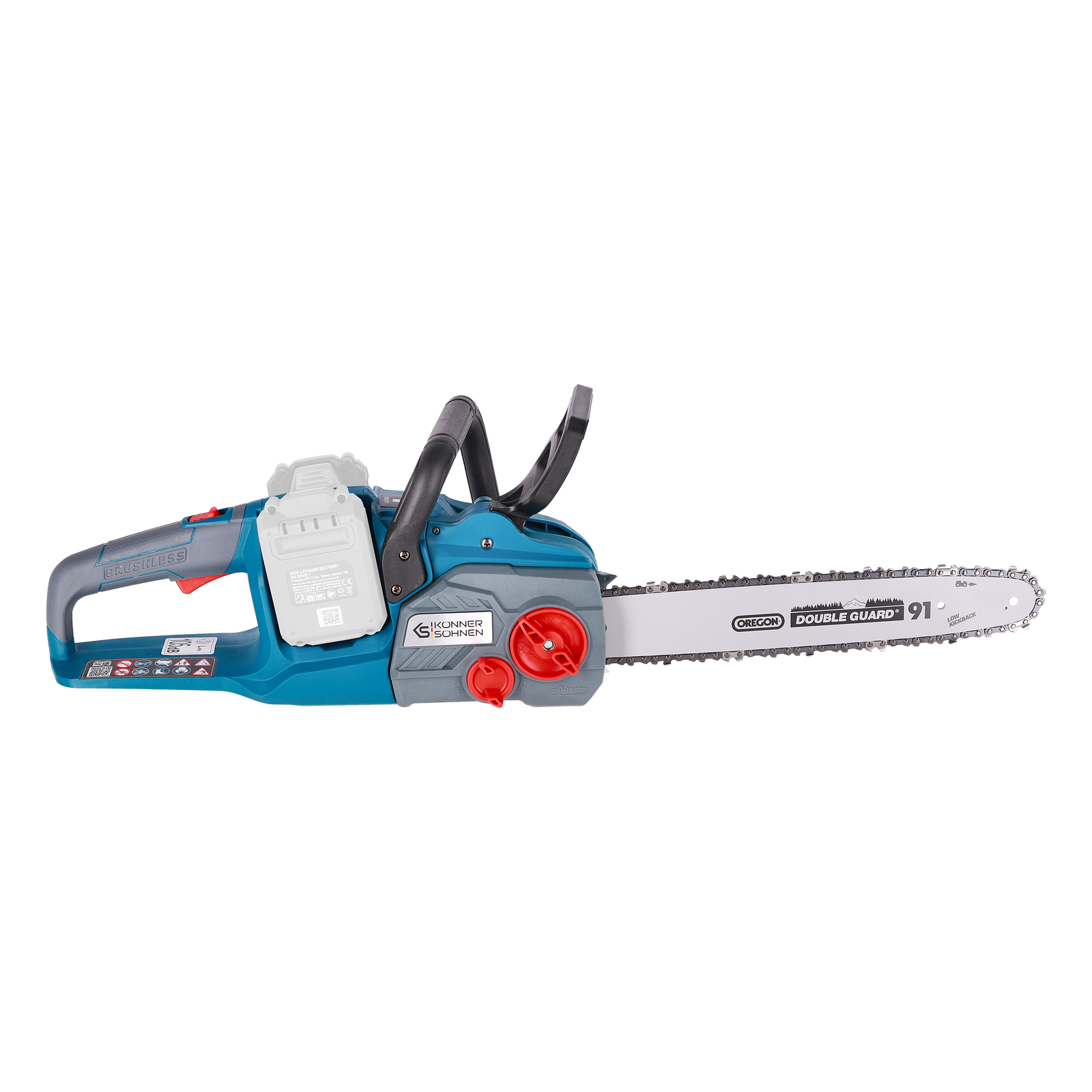 Акумуляторна бензопила KS CS40V-16