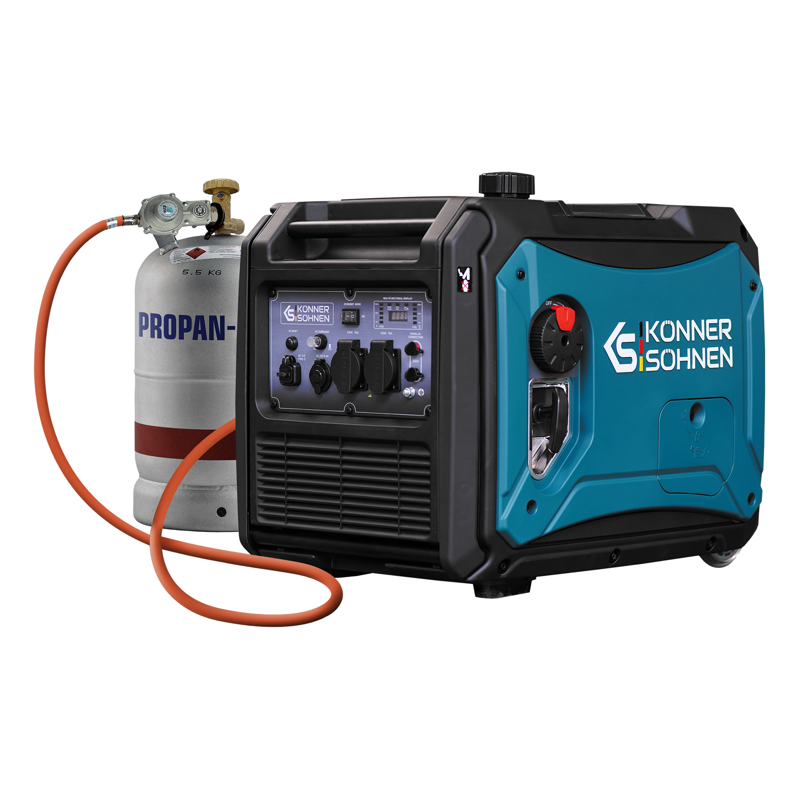 LPG/bensin invertergenerator KS 4000iEG S