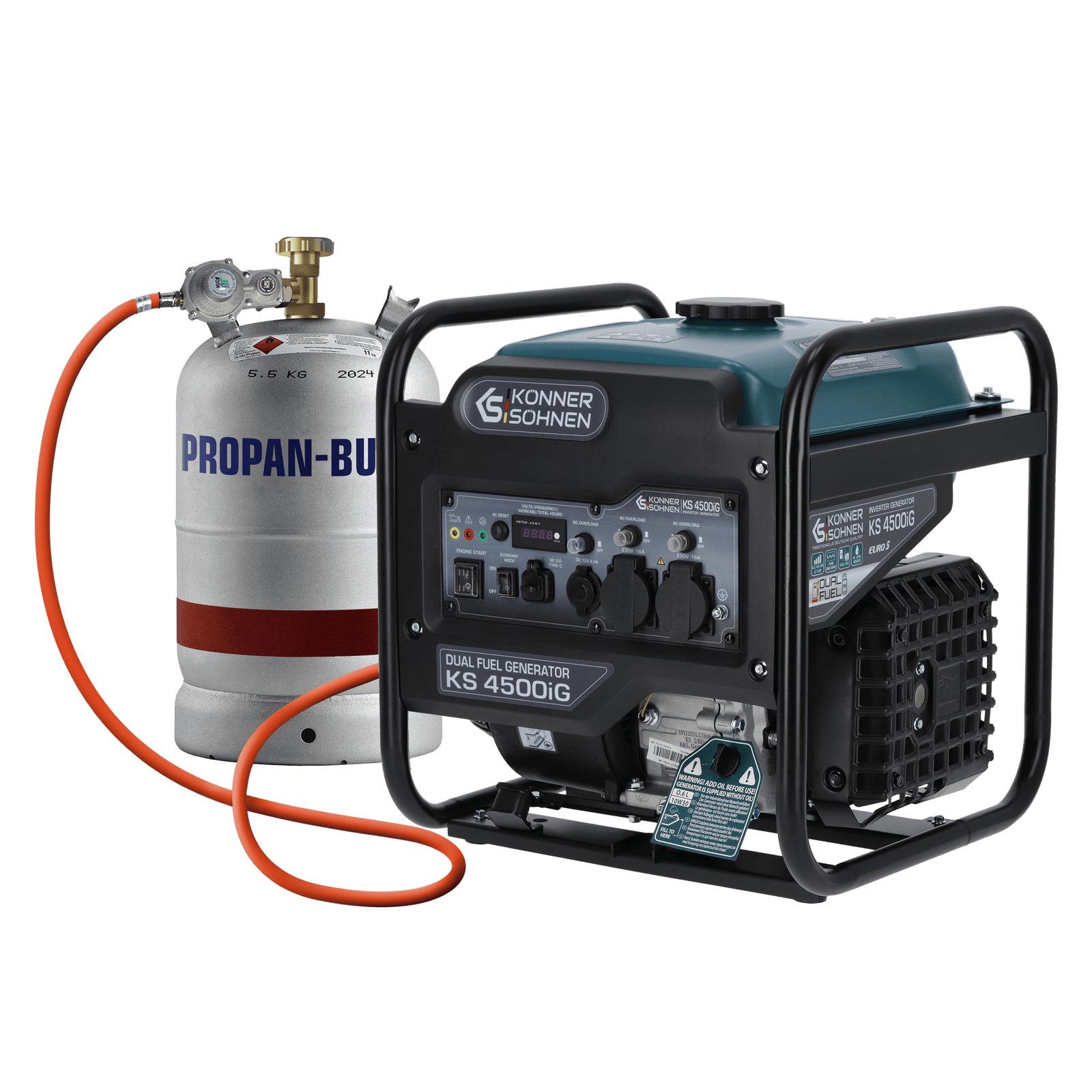 Generatore Inverter Bifuel KS 4500iG