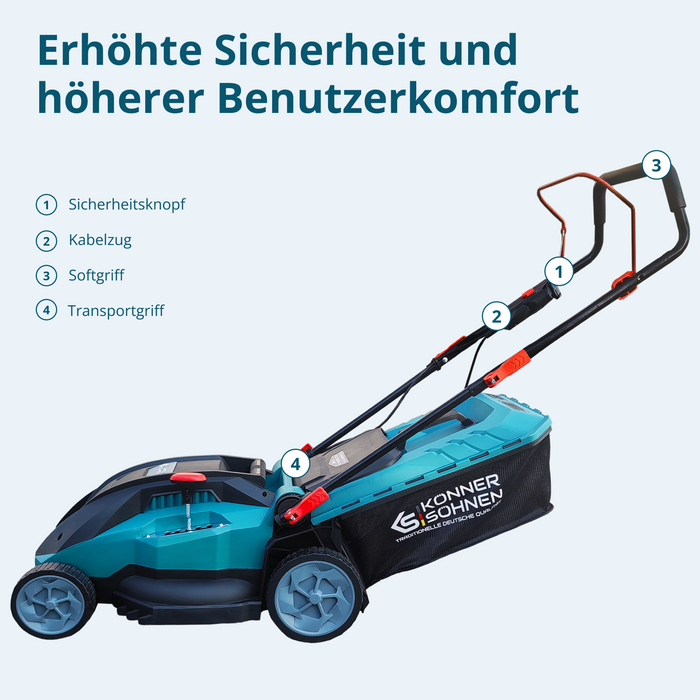 Elektro Rasenmäher KS 38LM16-BL