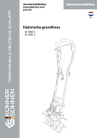 Elektrische grondfrees K&S 1000/1500T E