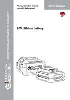 Batteria al litio 20V 2Ah 4Ah