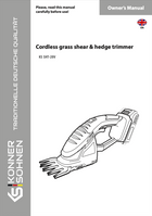 Cesoie per erba senza fili & tagliasiepi KS SHT-20V