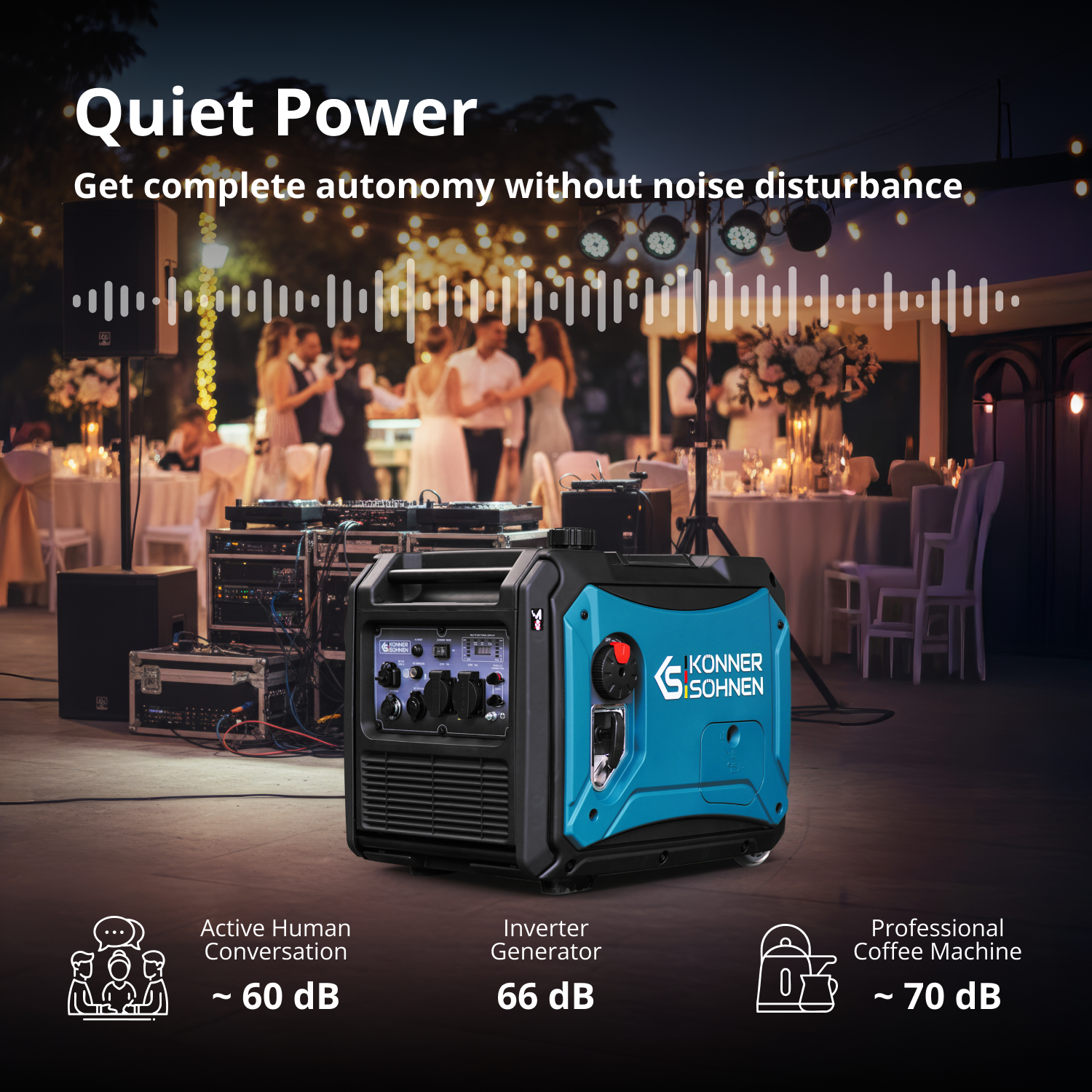 Inverter generator KS 4000iE S