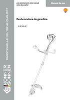 Desbrozadora de gasolina KS BC16G-4T