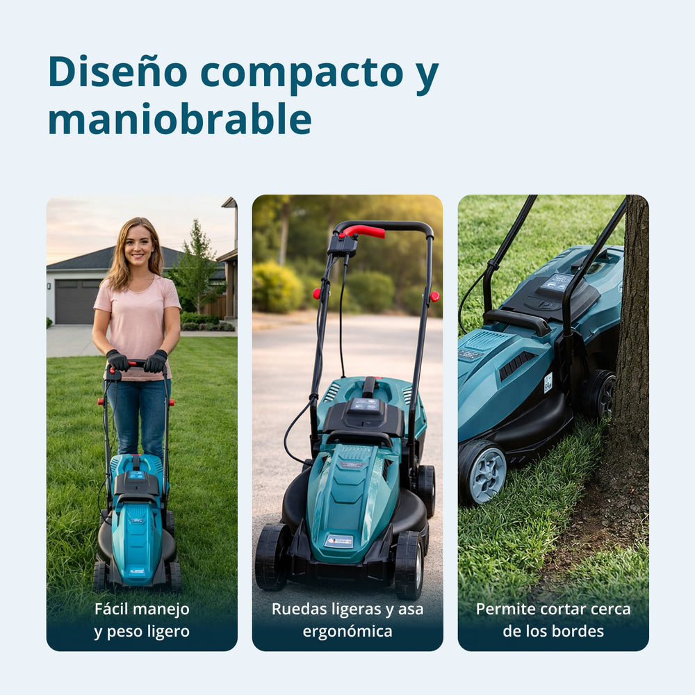 Cortacésped eléctrico KS 32LM12-BL