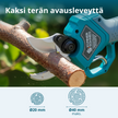 Johdottomat sähköiset oksasakset KS CPS20V-40 Case thumbnail