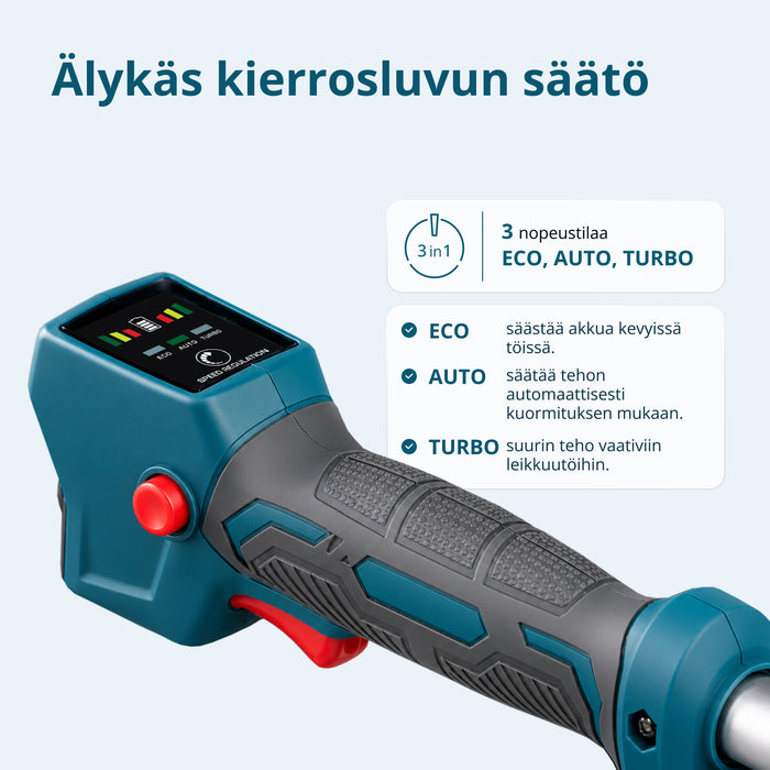 Akkukäyttöinen puutarhatrimmeri KS BCT1-40V