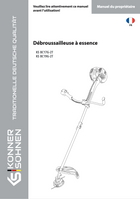 Débroussailleuse à essence KS BC17G-2T, KS BC19G-2T