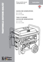 Generatori a benzina K&S 2022 GENERATORI A BENZINA A DUE CILINDRI