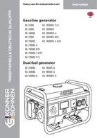 Gasoline Generators Könner & Söhnen