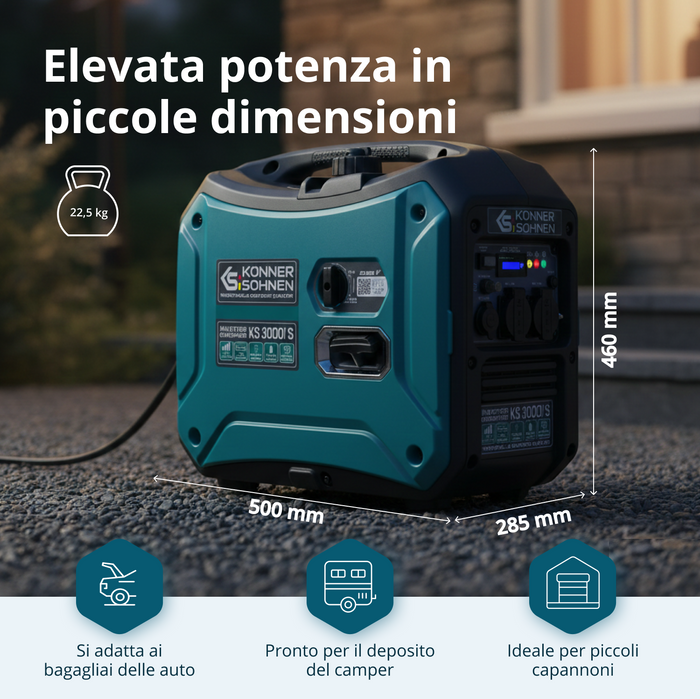 Invertergenerator KS 3000i S