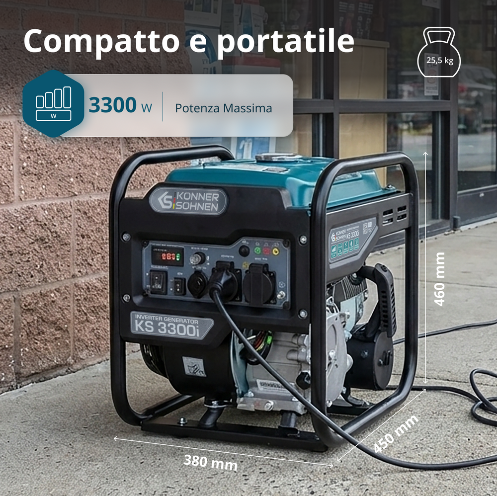Invertorový generátor KS 3300i