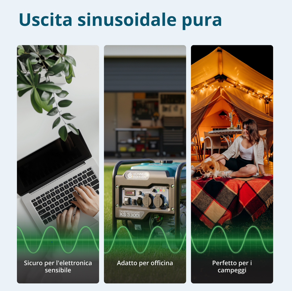 Invertorový generátor KS 3300i