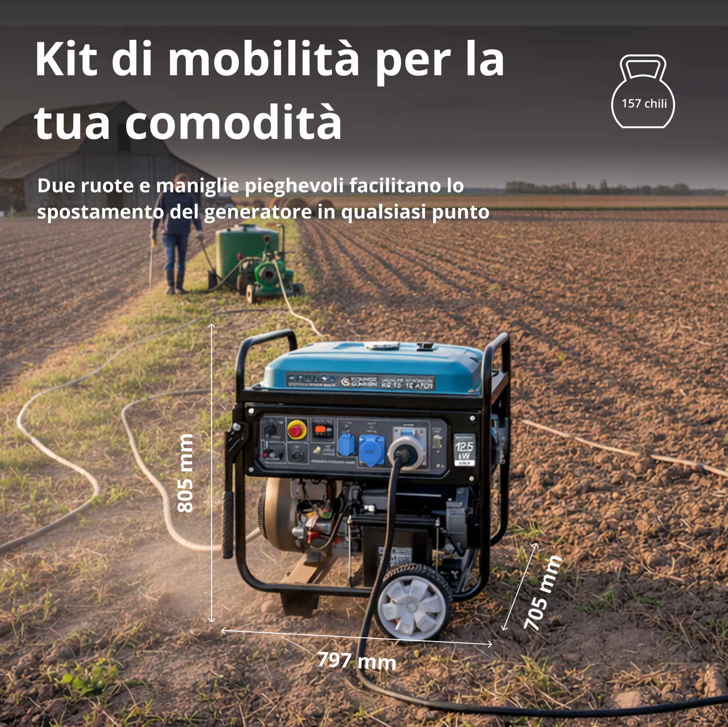 Benzínový generátor „Könner & Söhnen“ KS 15-1E ATSR