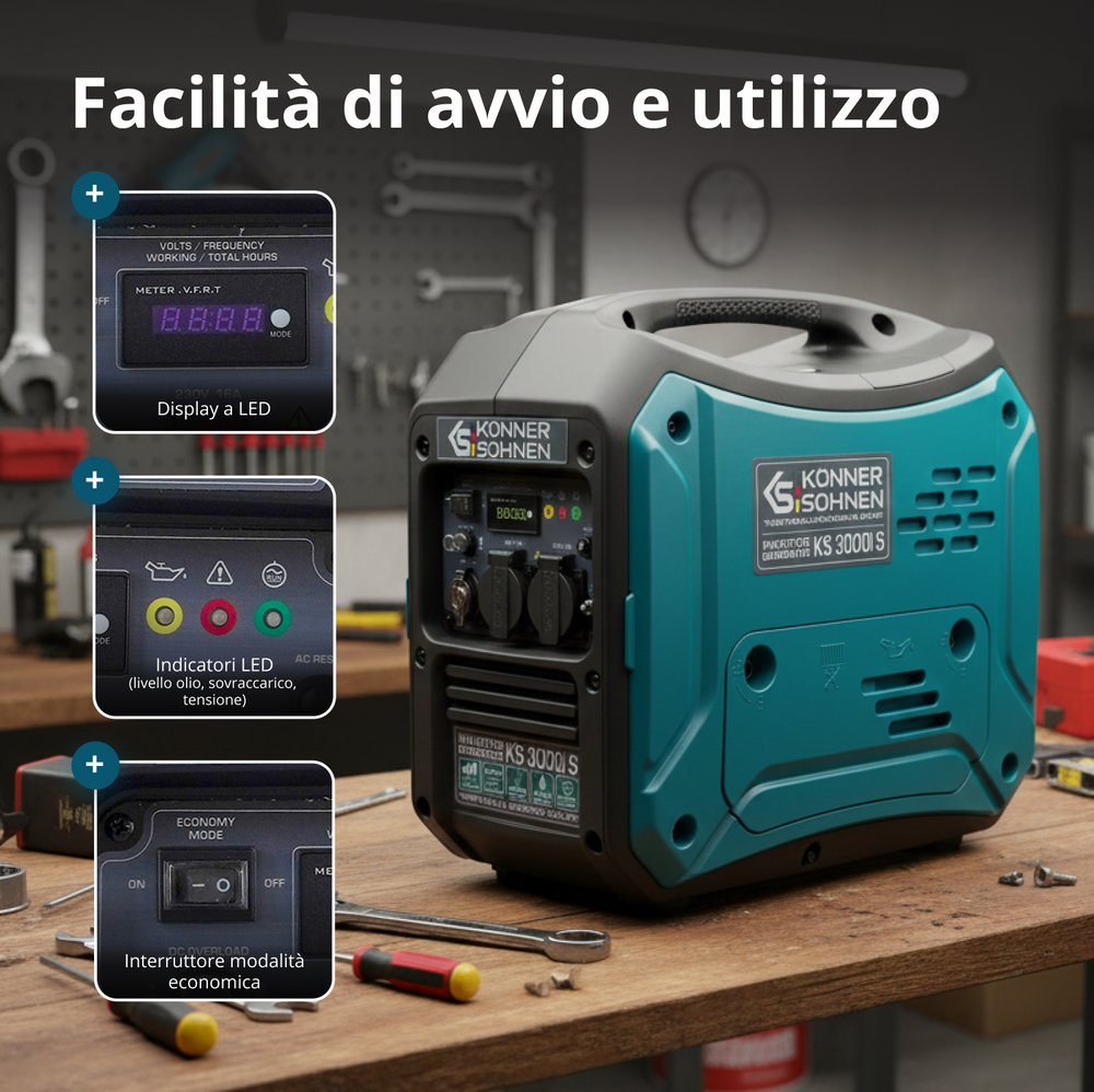 Invertergenerator KS 3000i S