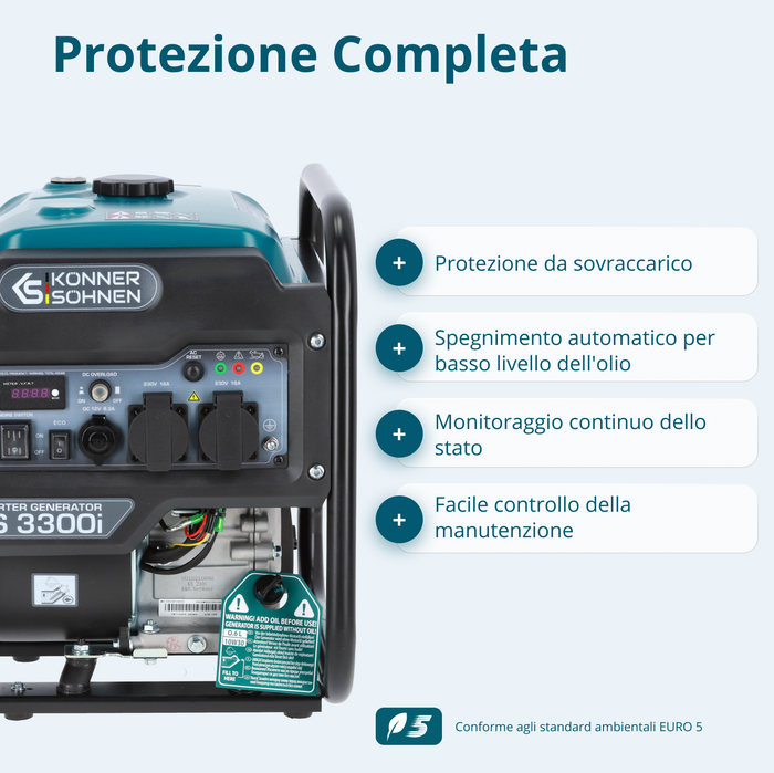 Invertorový generátor KS 3300i