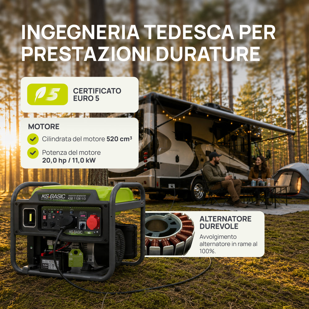 Invertergenerator KSB 110iE-1/3