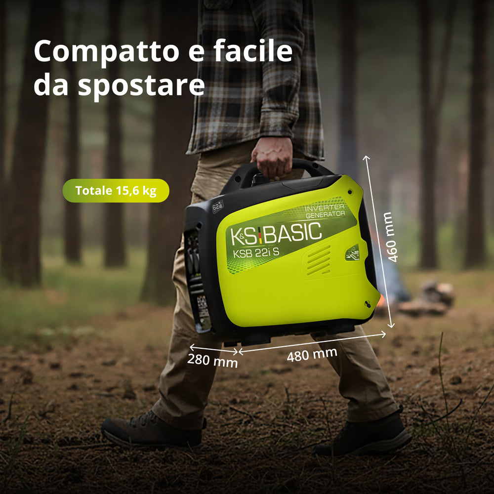 Invertorový generátor KSB 22i S