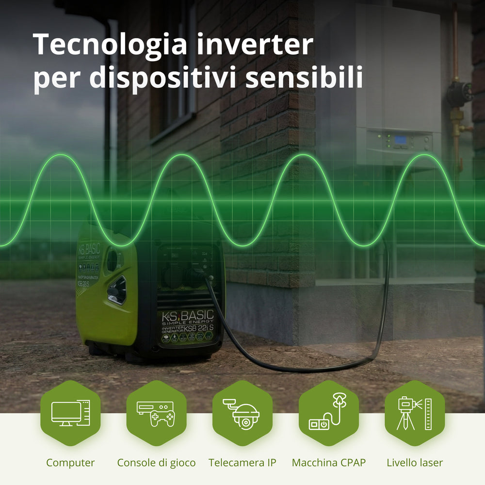 Invertorový generátor KSB 22i S