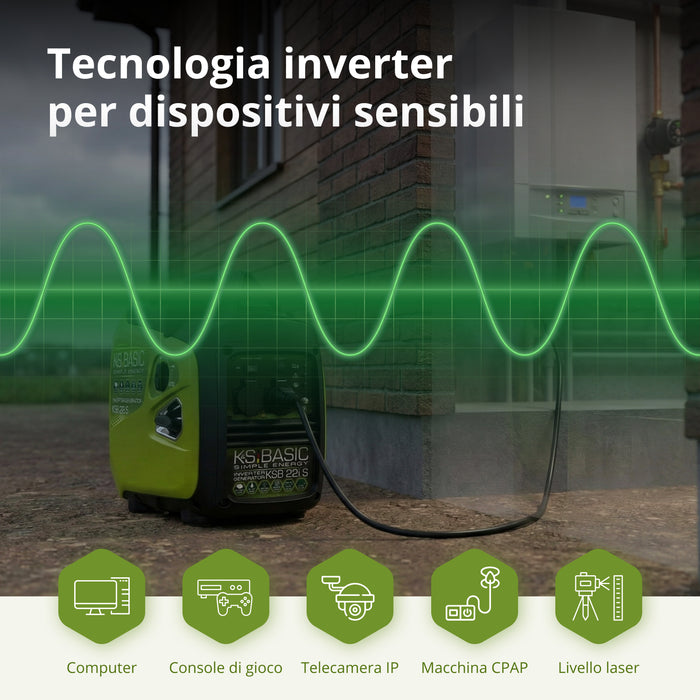 Invertorový generátor KSB 22i S