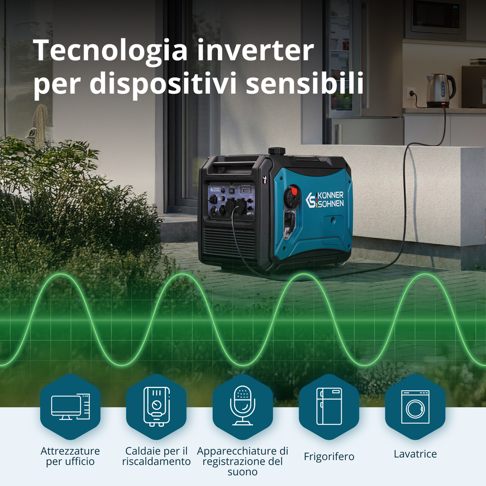 Invertergenerator KS 4000iE S