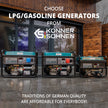 Γεννήτρια LPG/Βενζίνης «Könner & Söhnen» KS 3000G thumbnail