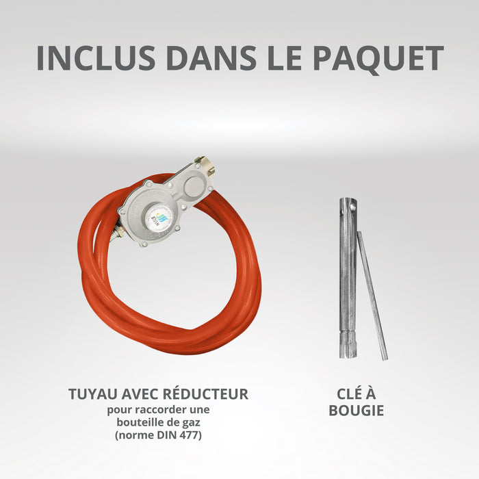 Groupe électrogène à essence/gaz "Könner & Söhnen" KS 3000G