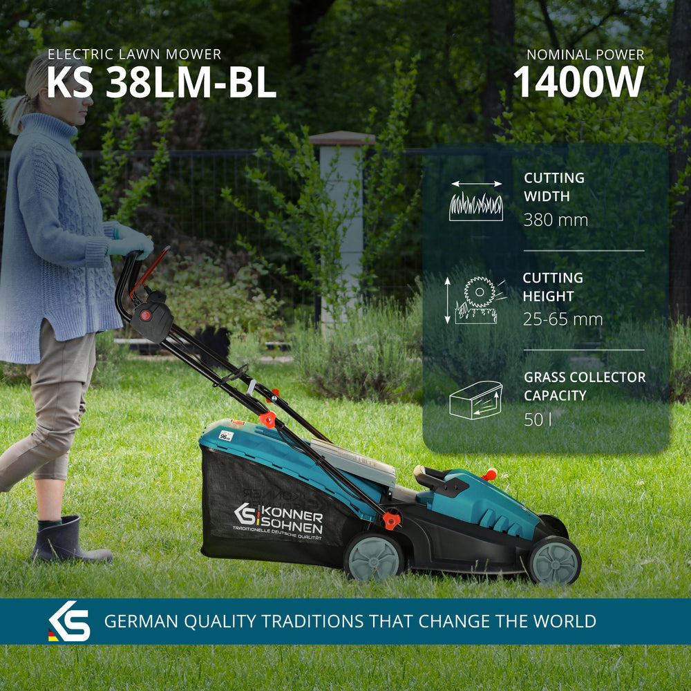Elektromos fűnyíró KS 38LM-BL