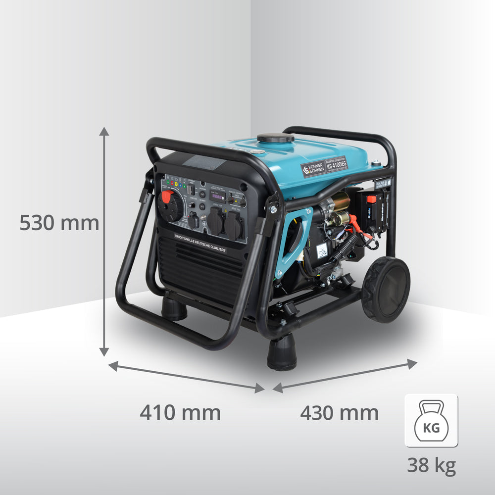 Generatore inverter a GPL/Benzina KS 4100iEG