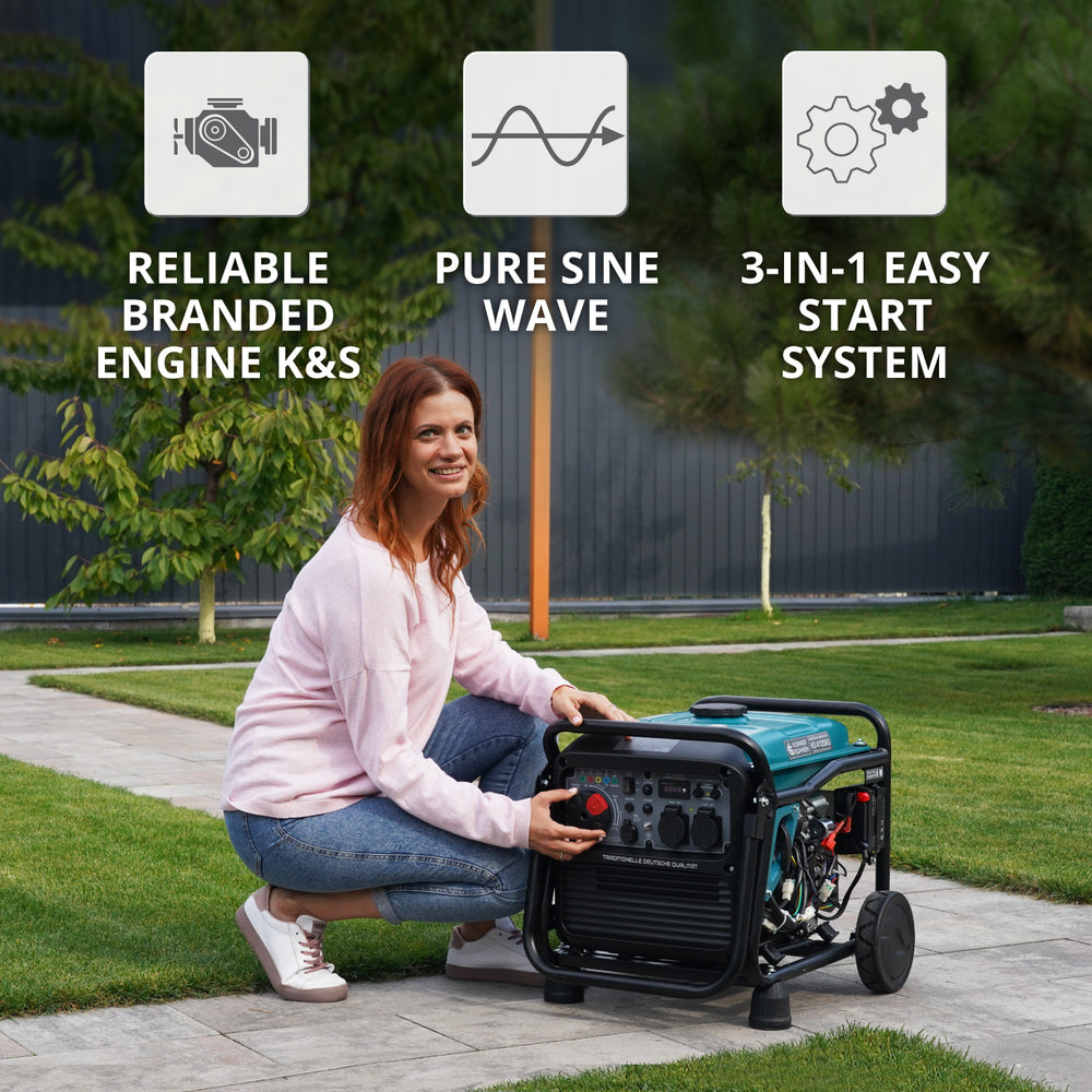 Generatore inverter a GPL/Benzina KS 4100iEG