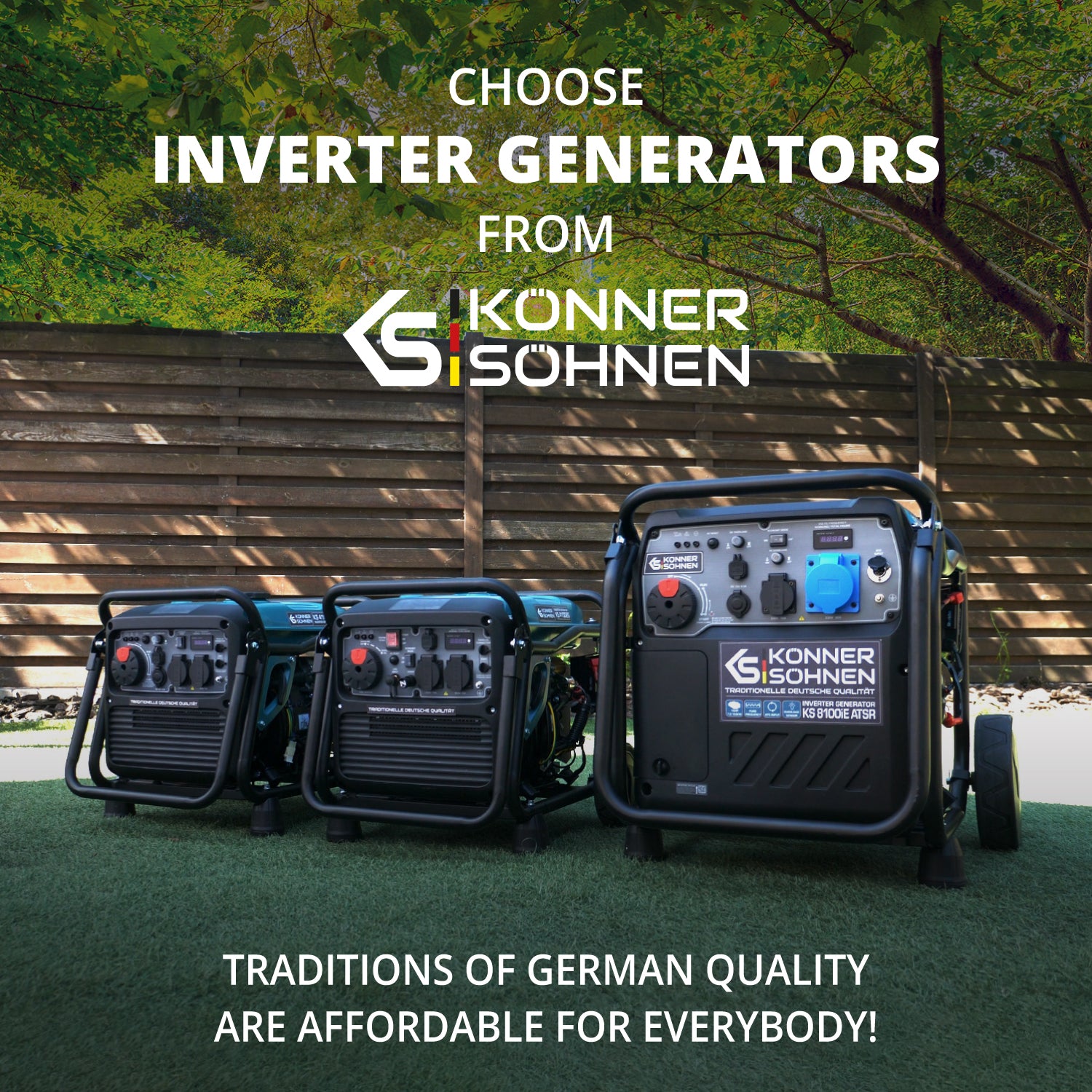 LPG/bensin invertergenerator KS 4100iEG