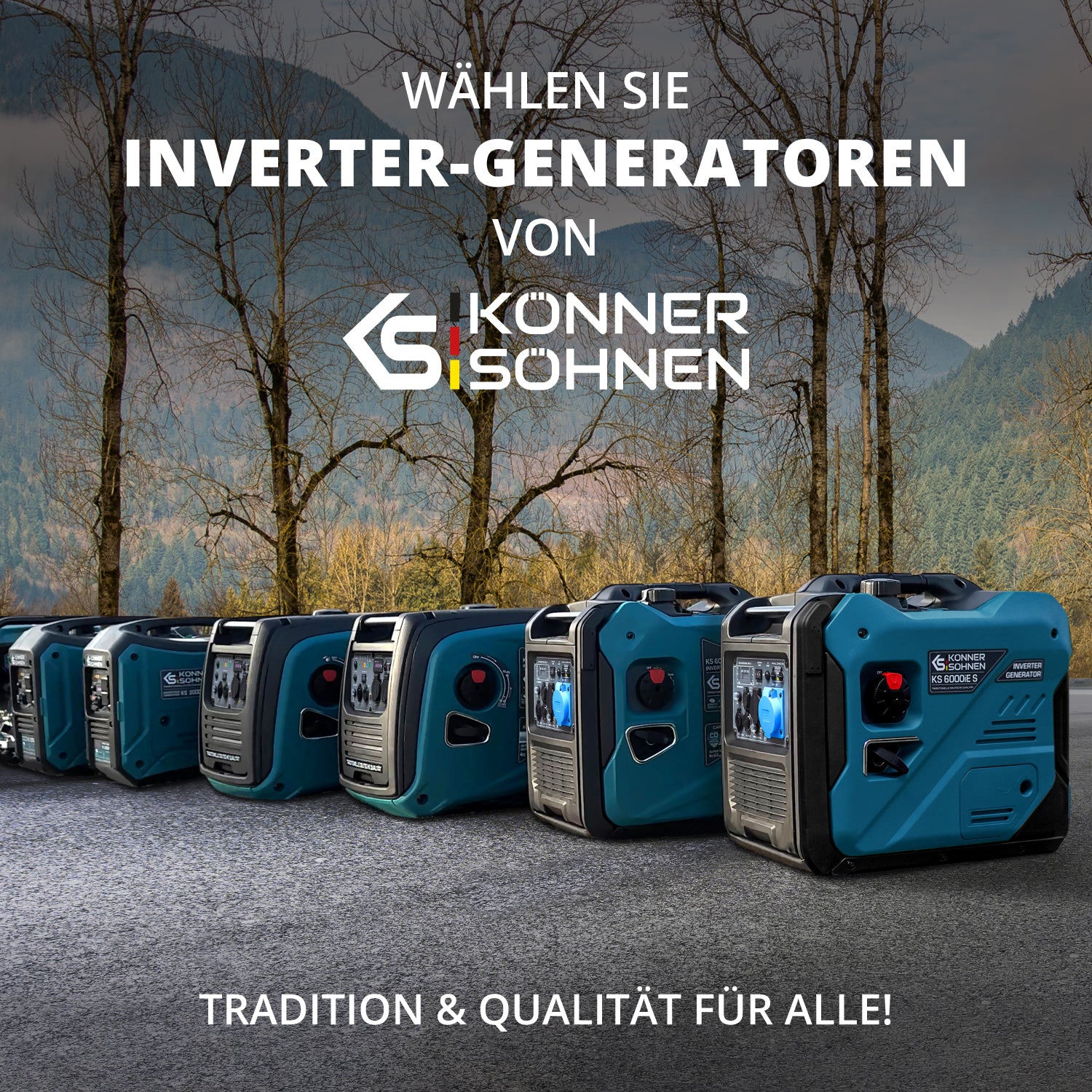 Inverter-Generator KS 5500iES ATSR (B-Ware Hervorragend)