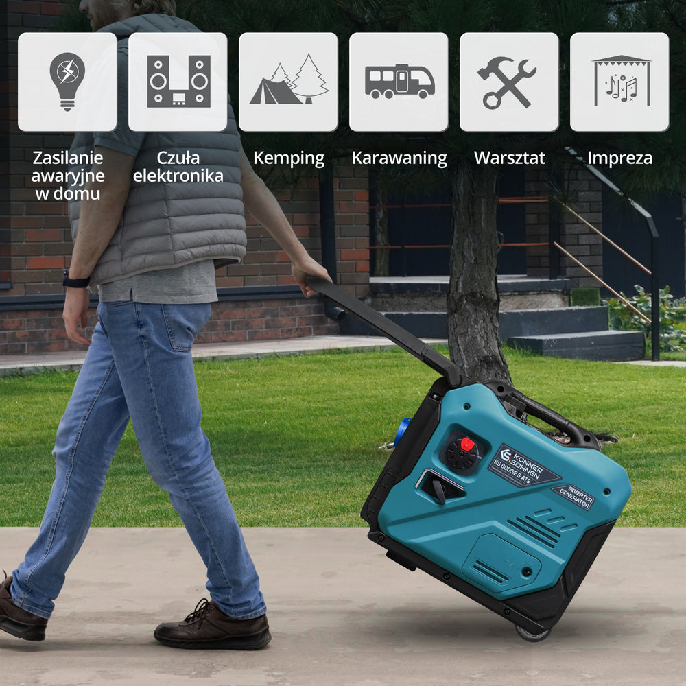 Generator inwerterowy KS 6000iE S ATS